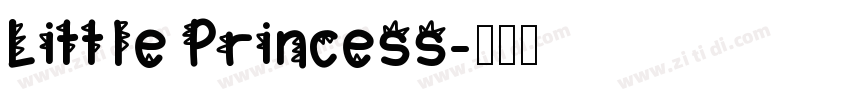 Little Princess字体转换